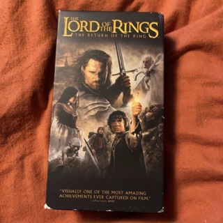 Lord of the Rings The Return of The King VHS Movies