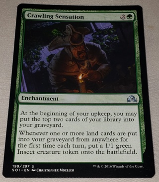 MTG ✨ Crawlng Sensation (U) 199/297 Shadows over Innistrad (SOI) ✨ Magic the Gathering (2016)