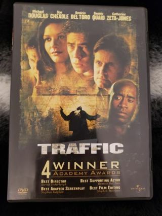 Dvd.... Traffic-- Michael Douglas... Dennis Quaid.. Catherine Zeta Jones..