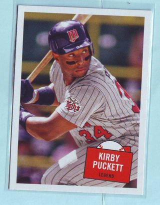 2023 Topps Archives Kirby Puckett Baseball Card # 57HS-10 Twins