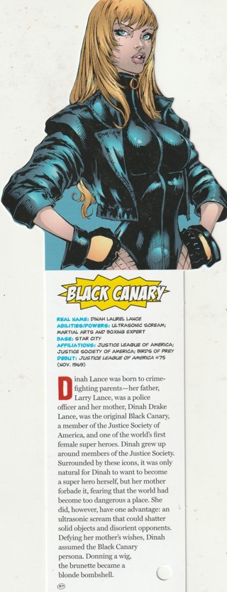 Fandex, DC Comics Card: Very Unusual Shape: BLACK ARROW