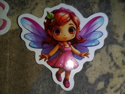 Fairy Cute one new nice vinyl lab top sticker no refunds regular mail high quality!