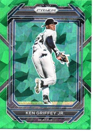 2023 Panini Prizm Ken Griffey Jr. Green Ice