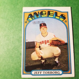 1972 - TOPPS BASEBALL CARD HI NO. 404 - JEFF TORBORG - ANGELS