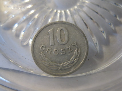 (FC-1384) 1949 Poland: 10 Groszy - Aluminum