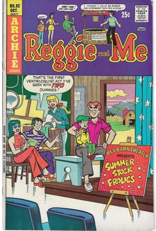 Archie Series Reggie and Me Comic No. 82 October 1975