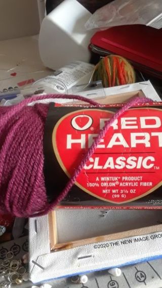 Red heart yarn