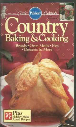 Pillsbury Classic Cookbooks 105 Country Baking & Cooking November 1989