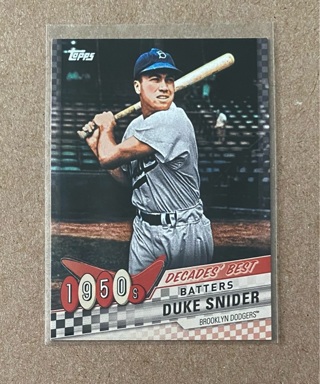 Duke Snider insert