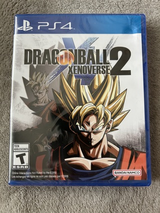 Brand New Dragonball Z Xenoverse 2 Playstation 4 PS4 Video Game