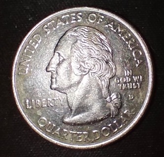 COIN 2006 D QUARTER NICE QUARTER WITH A SMALL DIE CRACK SEE PHOTOS CHEAP PRICE 