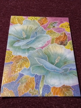 Greeting Card - Floral Foil