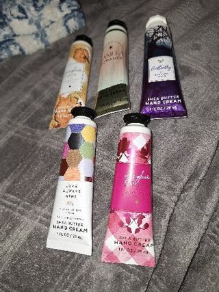 BBW hand creams