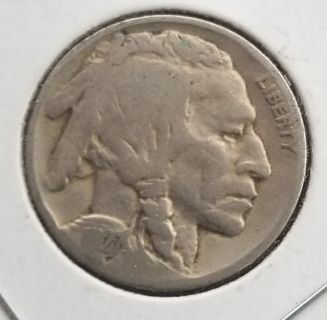 1927 ☆Buffalo Nickel☆ vintage US coin
