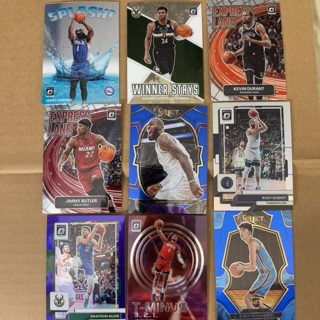 Lot of 34 Panini 2022-23 Select / Donruss Optic/ Basketball Prizms 