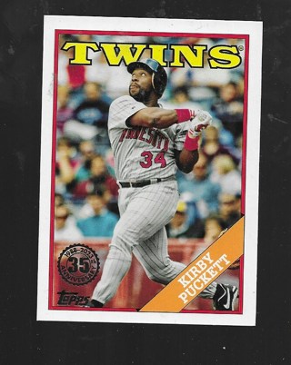 2023 TOPPS KIRBY PUCKETT INSERT