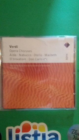 cd verdi opera choruses free shipping