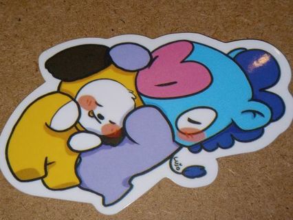 Cartoon one Cute new vinyl sticker no refunds regular mail only Very nice