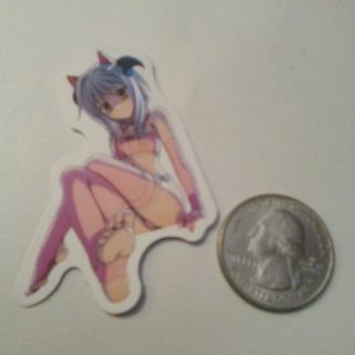 Anime Girl Sticker Read description before Bidding