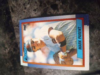 Mark Parent 1990 Topps San Diego Padres