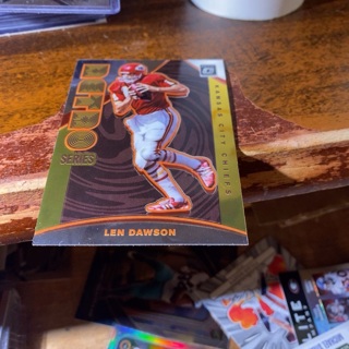 2020 panini donruss optic retro series len Dawson football card 