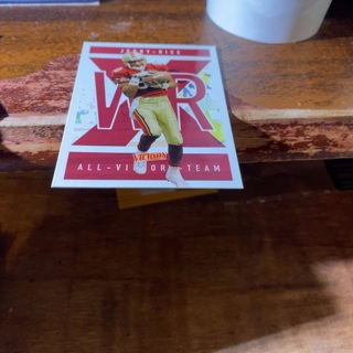 1999 upper deck victory all-victory team Jerry rice football card 