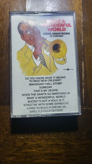 Louis Armstrong cassette tape