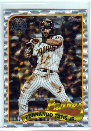 Fernando Tatis Jr., 2024 Topps Silver Sparkle Card #198-11, San Diego Padres (EL)