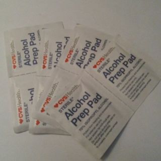 8 Alcohol Prep Pads Read description before bidding