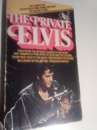 The Private Elvis by May Mann -  Paperback 1977
