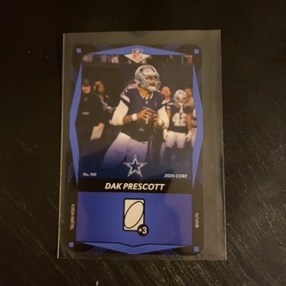 FOR Angie: 2024 Mattel Uno Elite Dak Prescott #140 Base Blue