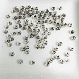 Clear Silver Lined 2mm Seed Beads 