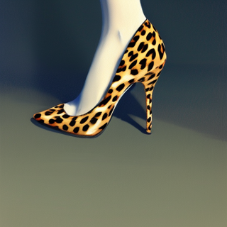 Listia Digital Collectible: Leopard High Heel