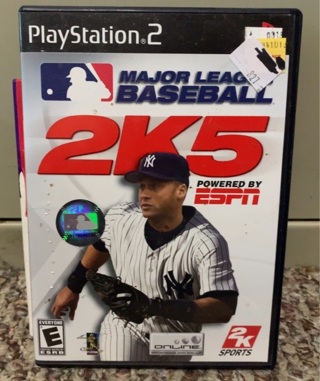 Major League Baseball 2K5 (Sony PlayStation 2, 2004) Complete. Tested.