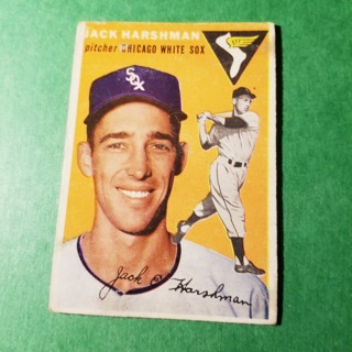 1954 - TOPPS BASEBALL CARD NO. 173 - JACK HARSHMAN - WHITE SOX