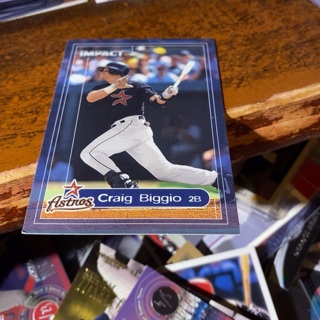 2000 fleer skybox impact Craig biggio baseball card 