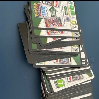 Pokémon code cards x5