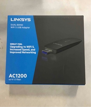 Linksys USB Wireless Network Adapter, Dual-Band wireless 3.0 Adapter for PC