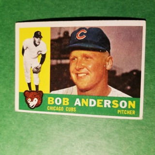 1960 - TOPPS BASEBALL CARD NO. 412 - BOB ANDERSON - CUBS