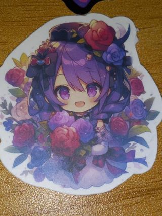 Anime new one vinyl lap top sticker no refunds regular mail very nice quality