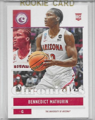 Bennedict Mathurin 2022-23 Chronicles Draft Pink #3