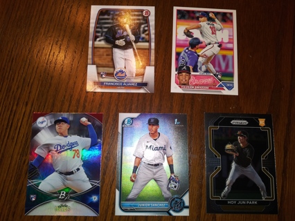 MLB Rookie Card Lot