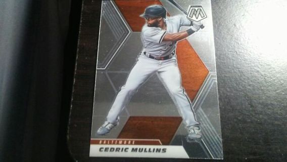 2021 PANINI MOSAIC CEDRIC MULLINS BALTIMORE ORIOLES BASEBALL CARD# 190