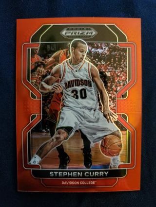 2022-23 Panini Prizm Draft Picks Red Stephen Curry