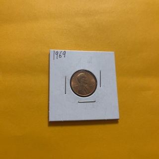 Uncirculated 1969 US Penny 