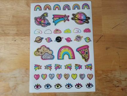 Sheet of stickers