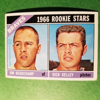 1966 - TOPPS BASEBALL CARD NO. 84 - 1966 ROOKIE STARS - BRAVES