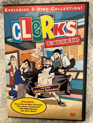 Clerks Uncensored Cartoon DVDs