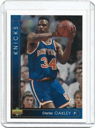 1993 UPPER DECK CHARLES OAKLEY CARD