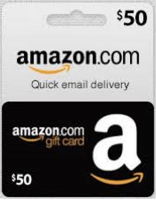 $50 Amazon.com Gift Card 